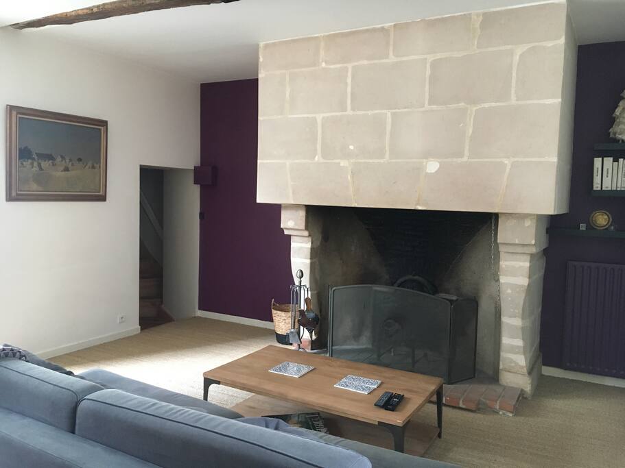 Monumental fireplace