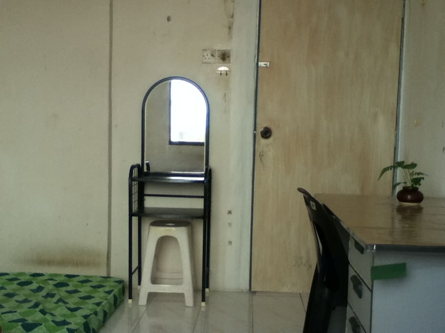 Medium rm ~ working table and dressing table.
