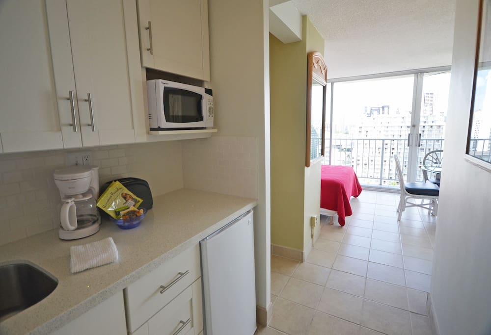 View upon entrance of the unit