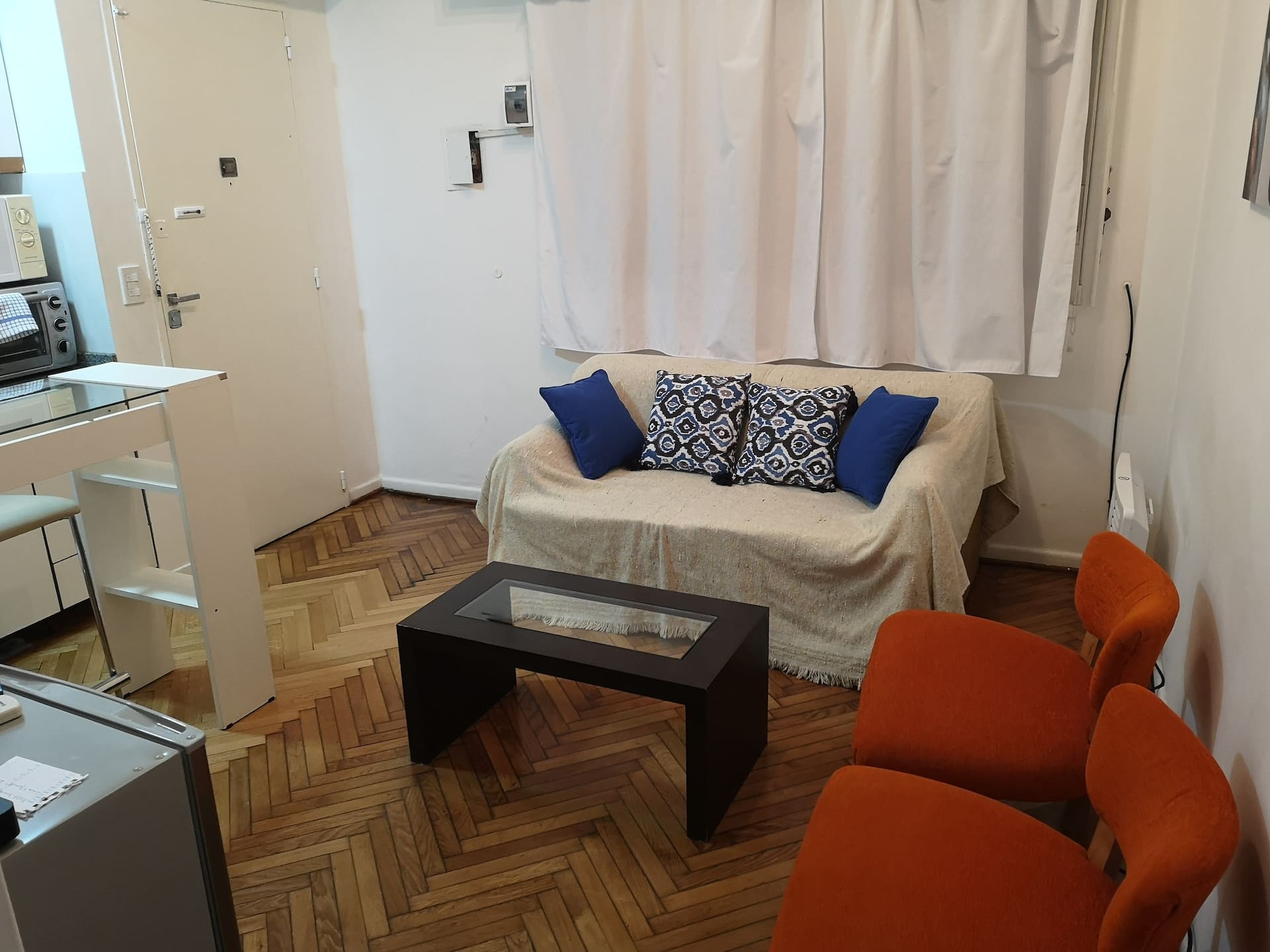 Квартира с 1 спальней в Recoleta