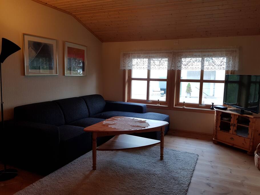 Living room at the top floor