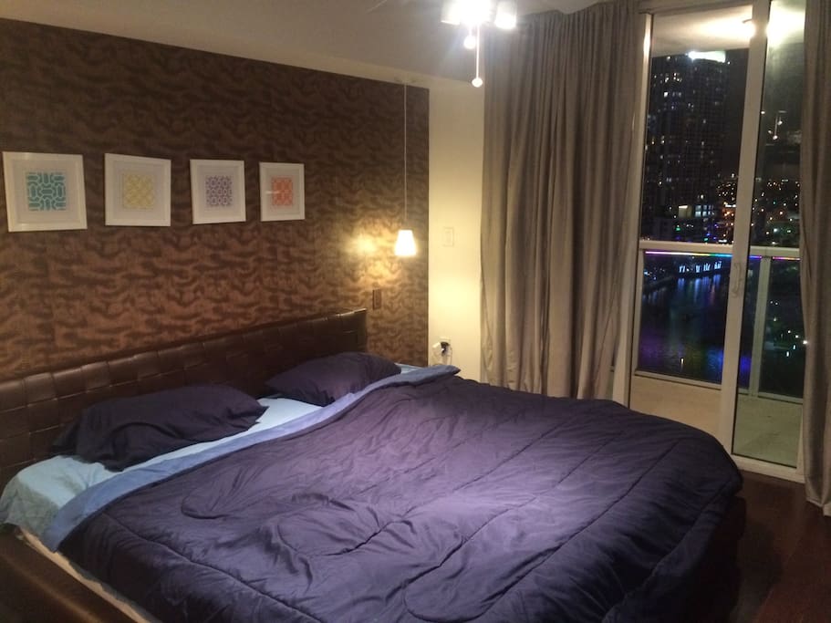Private bedroom - king size bed
Balcony currently unavailable