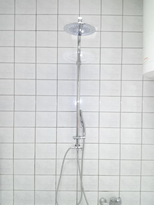 Brand new shower