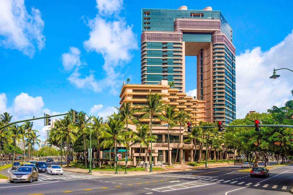Waikiki Landmark at Kalakaua Ave.