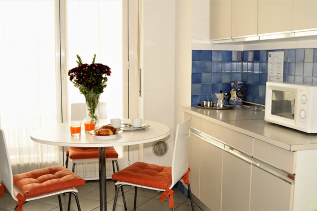 la cucina attrezzata