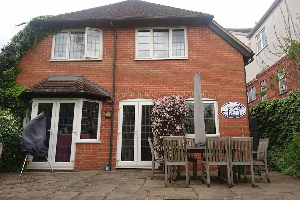Our house (from the garden)