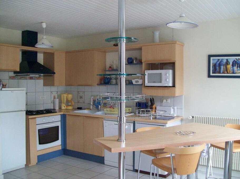Cuisine américaine toute équipée