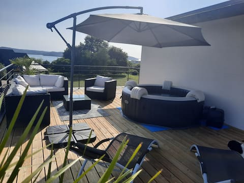 Bed & Breakfast, private floor, terrace, sea view, Spa