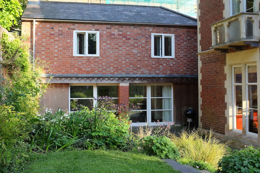 The cottage from the garden
