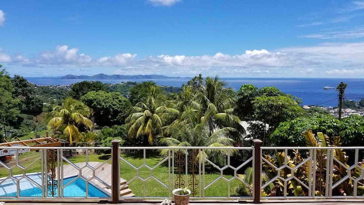 forst Villa- Best ocean view in St.Vincent!!!