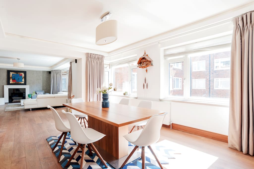 My property has everything you need; a modern living and dining area...
