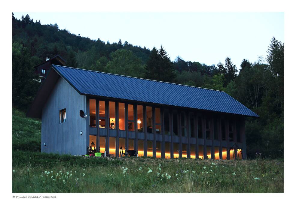 le chalet de nuit