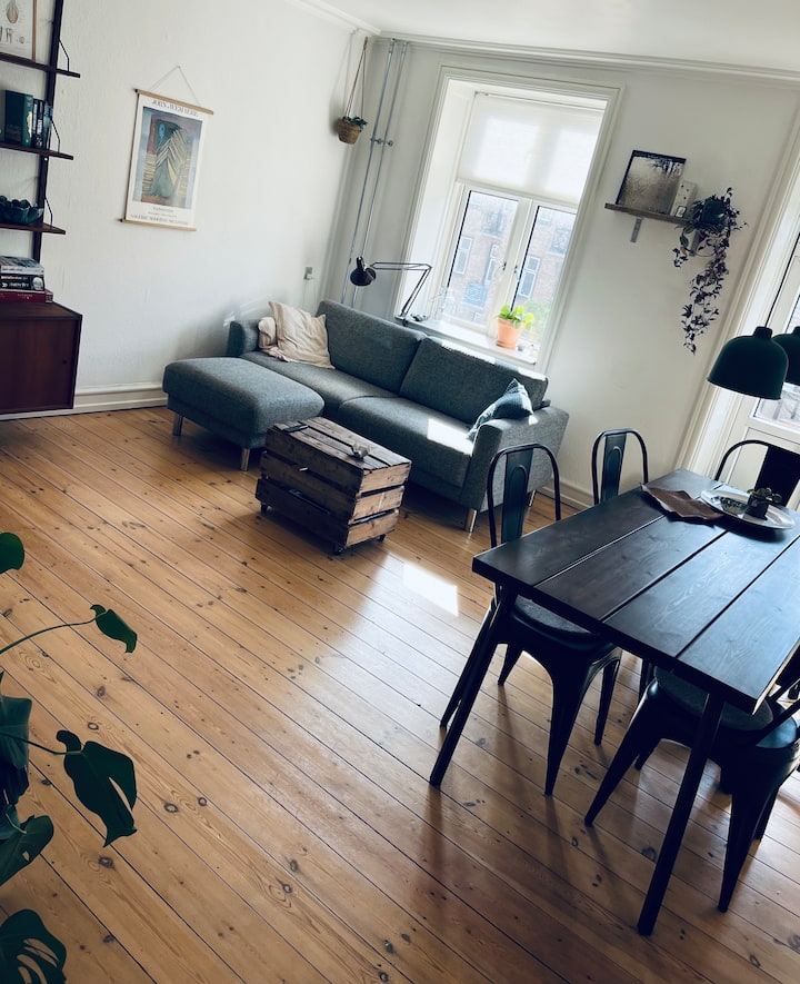 Lovely 2 room apartment on Nørrebro Apartments for Rent in Copenhagen