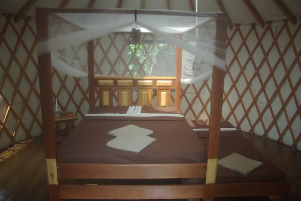 intérieur Yourte