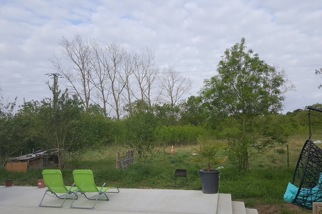 Vu de la terrasse