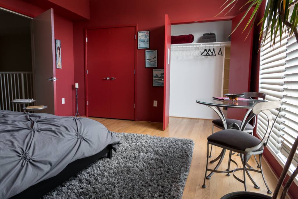 Closet space!