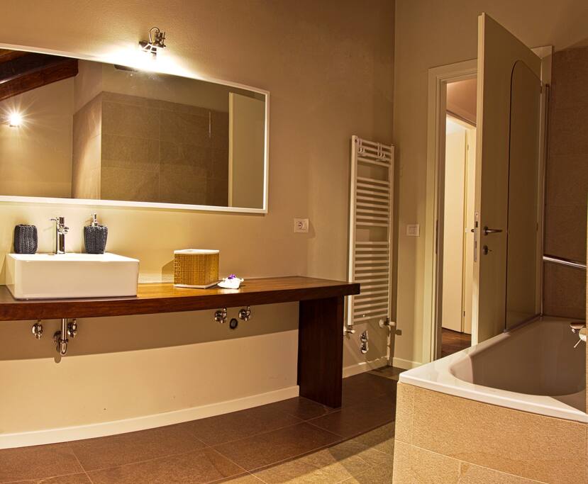 Bagno privato con vasca
