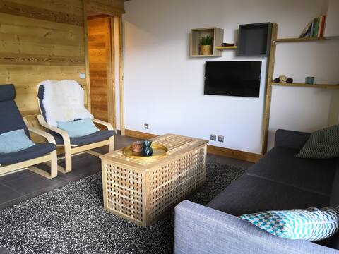 Top performing Airbnb: Beautiful apartment with exceptional view in Le Grand Bornand