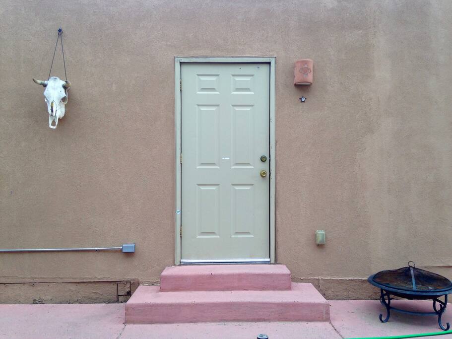 Quaint pueblo style casita.