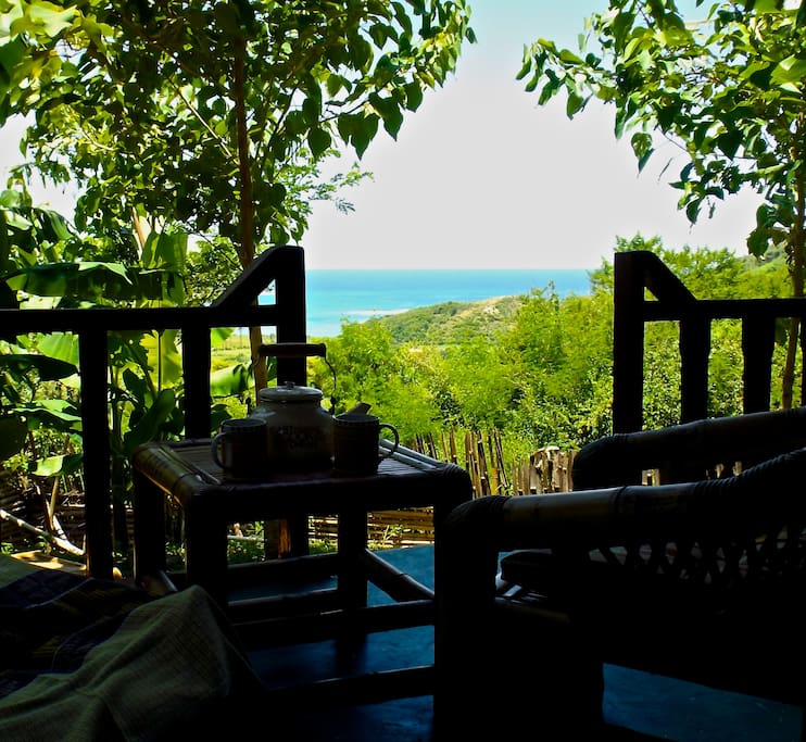 chill out on the terrace