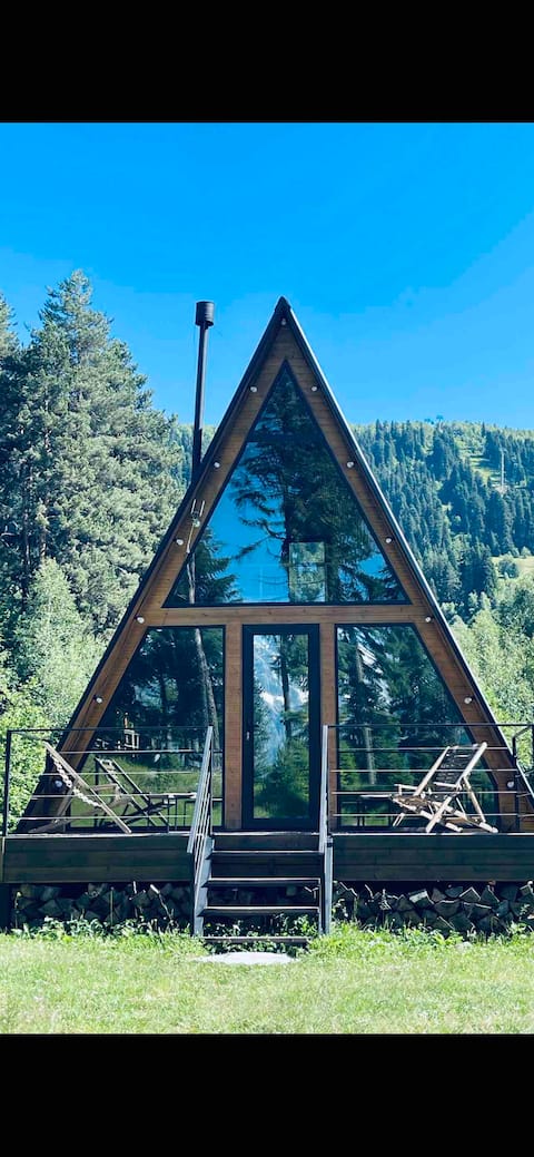 Two bedroom Cottage with Ushba view