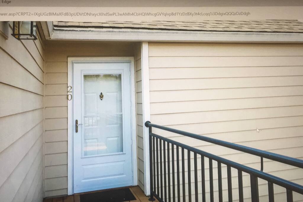 Entrance of my unit