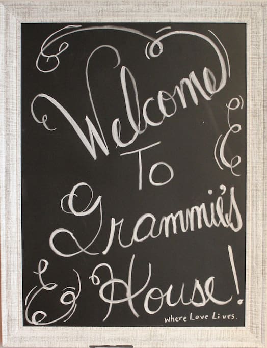 Grammy welcomes you.