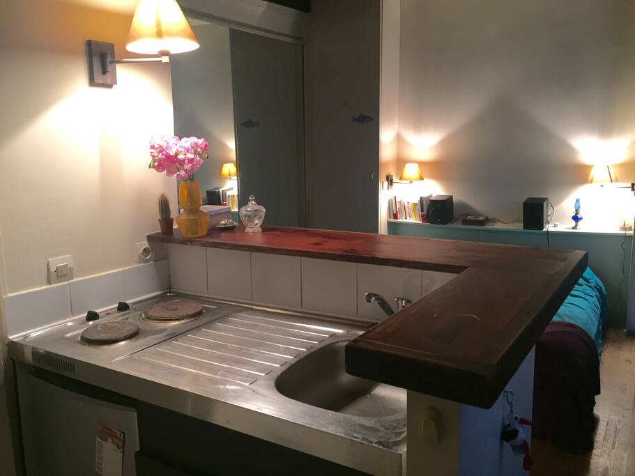 Kitchen with Bar