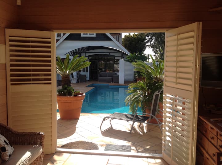 Retreat on the Park Pool House