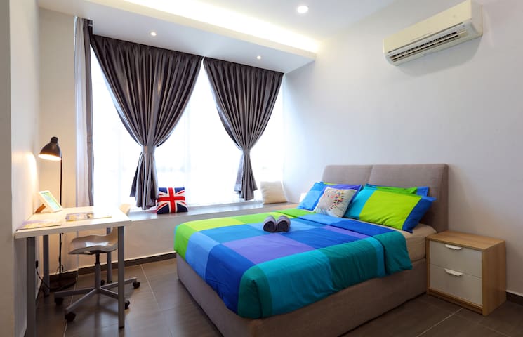 CozyHome #1, 2Bedrooms, 350m to KLCC Twin Tower