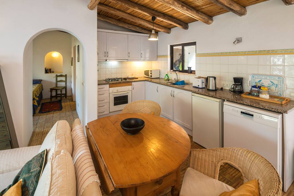 Open plan kitchen