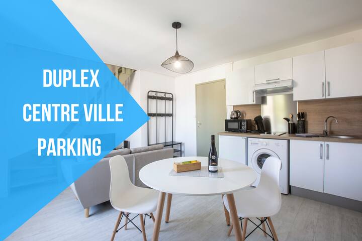 DUPLEX BedinAngers CENTRE ★ PARKING ★ FIBRE