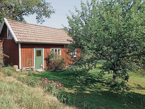 Rural cottage on the farm.
