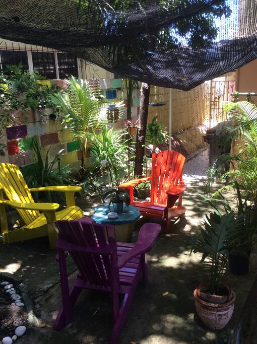 Back garden