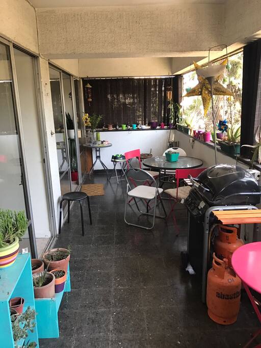 Terraza amplia