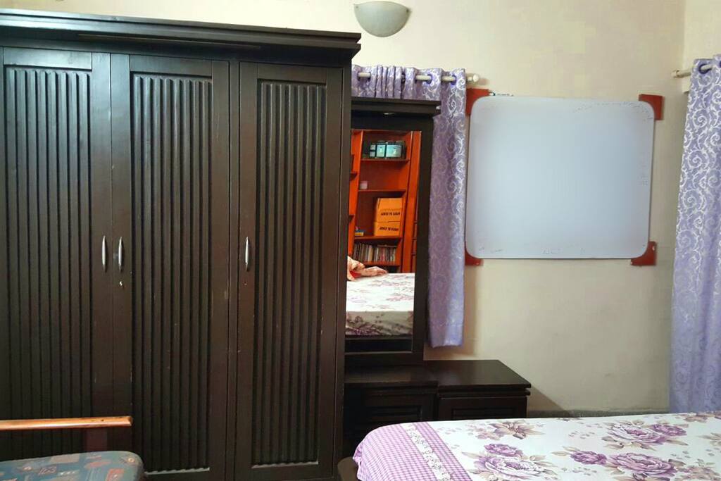 Cupboards, cabinets and drawers for your own personal use.