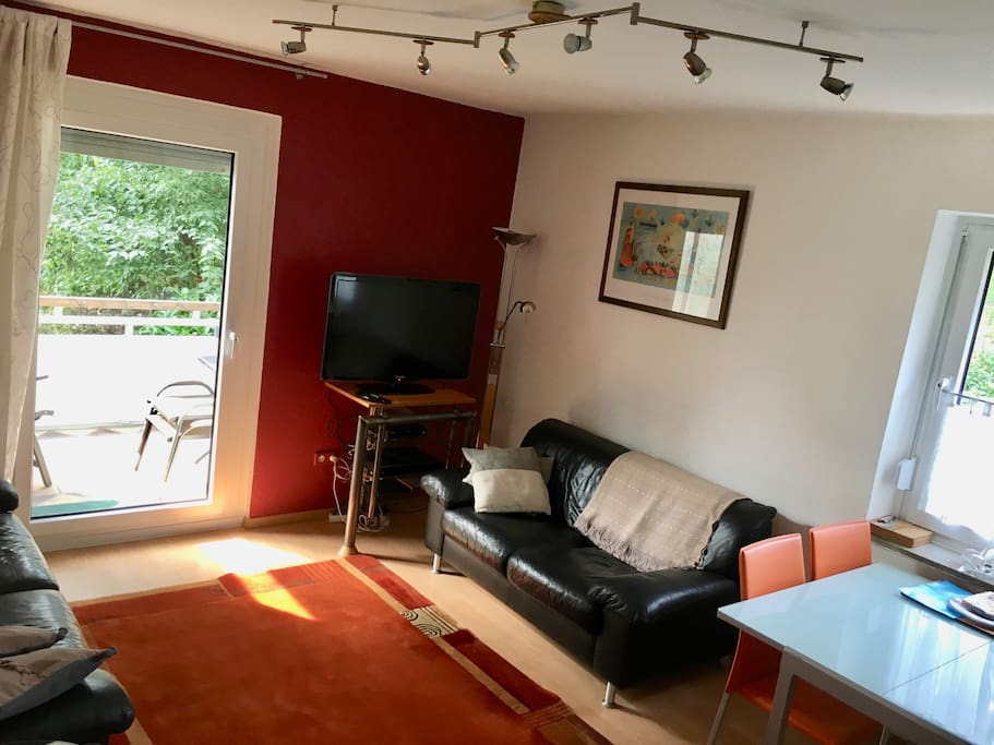 Sunny living room