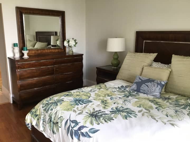 Glavna spavaća soba s velikom glavnom kupaonicom