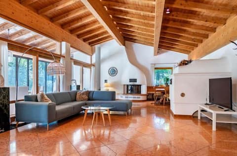 whole villa Munich, Alps view,  Quiet and spacious