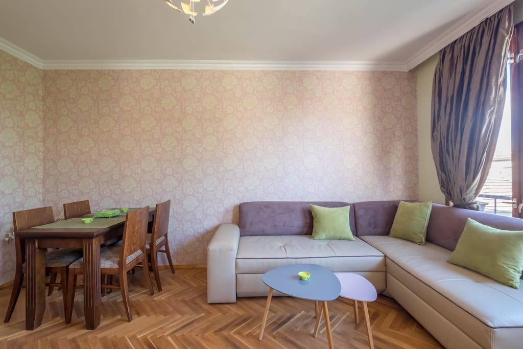 We redesigned a mid-century charming apartment in the old center of Sofia