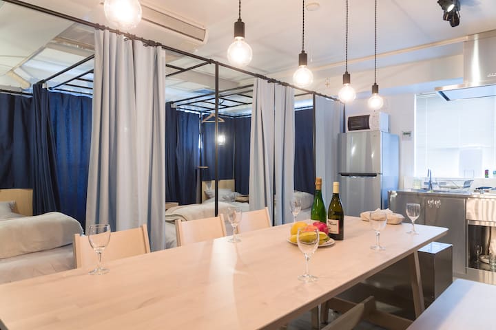 3. New open/Near Roppongi Hills/Up to 13 / WiFi