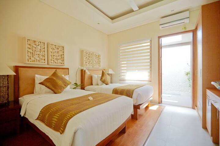Dhomë gjumi dyshe 1 - Vila Seriska Dua Sanur 