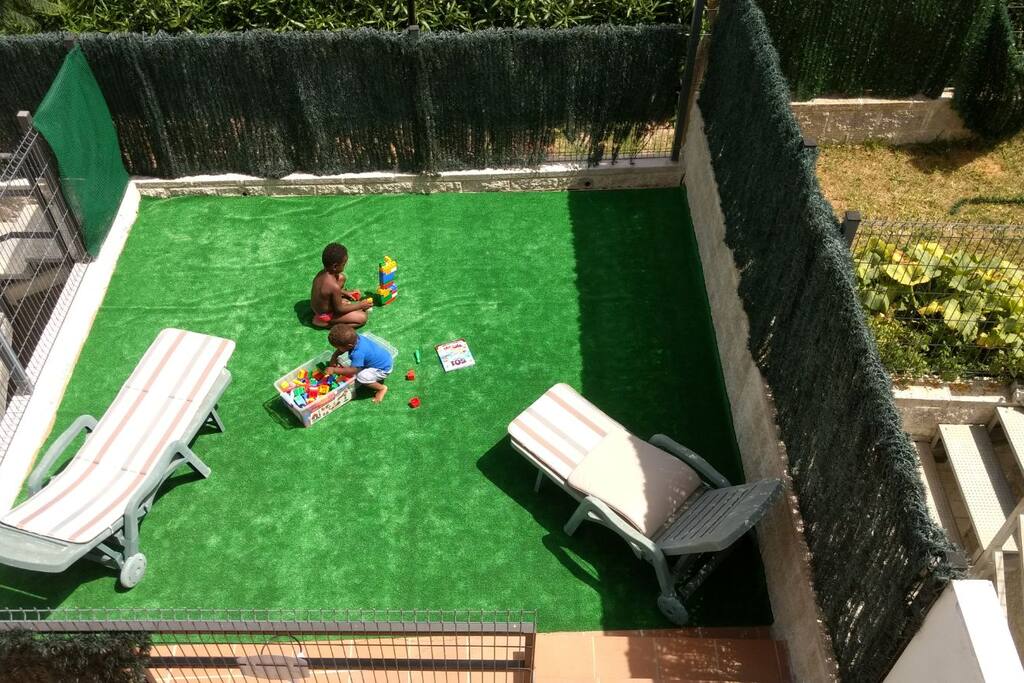 Terreza jardin