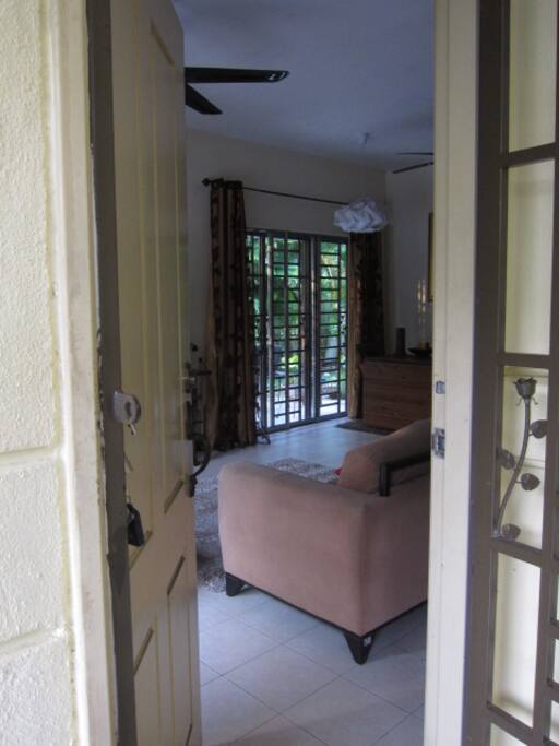 entrance door