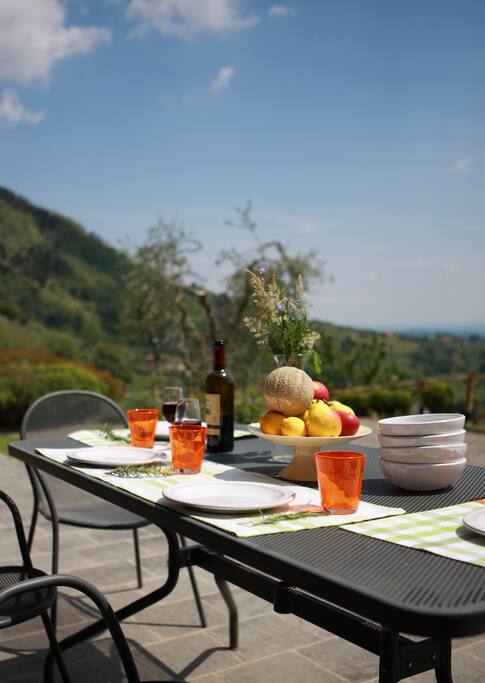 tavolo da pranzo esterno