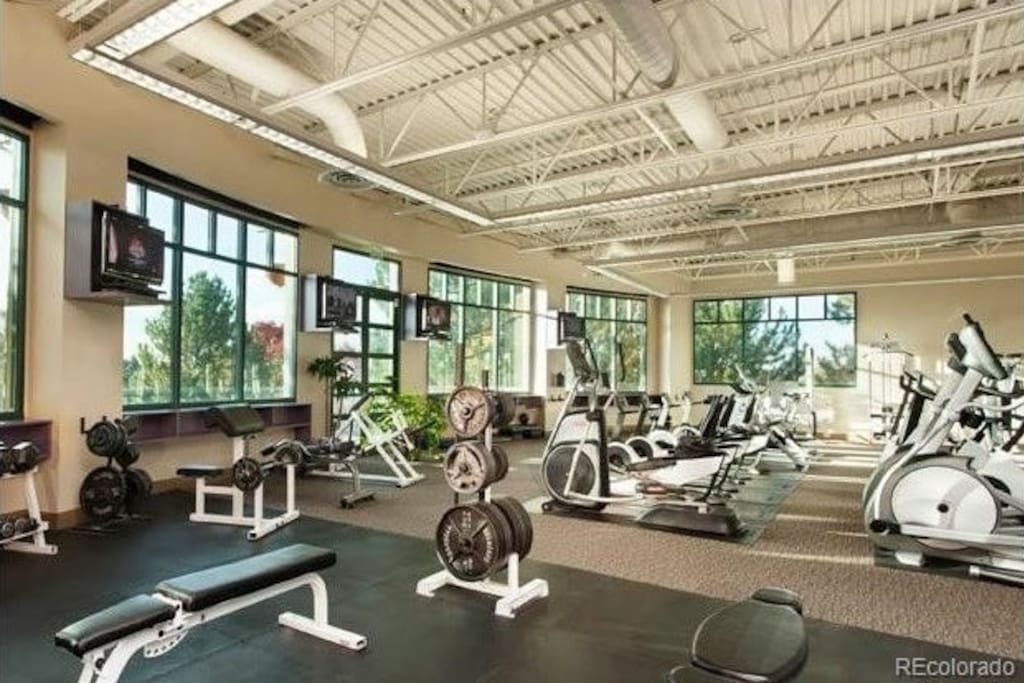 State of the art workout room
