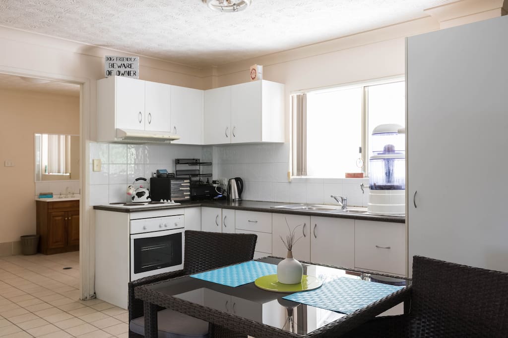 Open plan Kitchen with all the needs of your home kitchen .