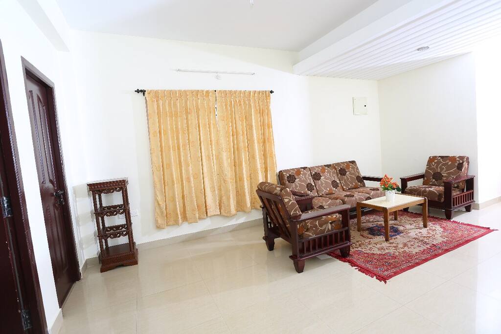 Hall with a sofa set