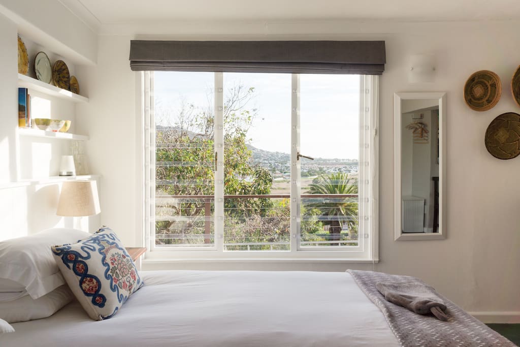 Light and airy - view from bedroom.