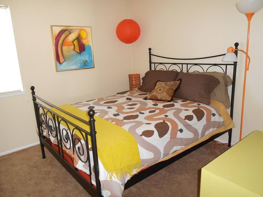 Bedroom #2 with queen bed